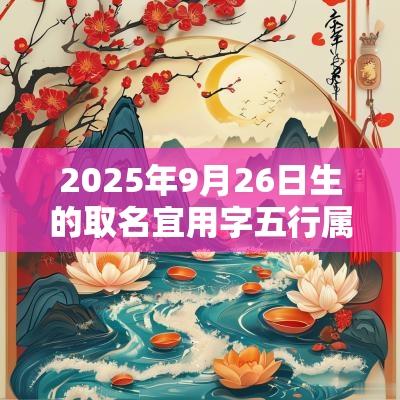 2025年9月26日生的取名宜用字五行属木名字大全