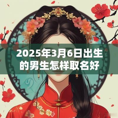 2025年3月6日出生的男生怎样取名好有寓意的好名字