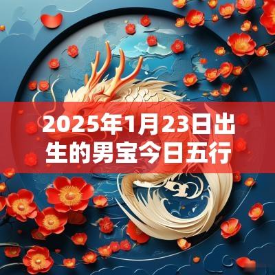 2025年1月23日出生的男宝今日五行缺木取名耐人寻味
