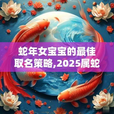 蛇年女宝宝的最佳取名策略,2025属蛇宝宝名字推荐免费