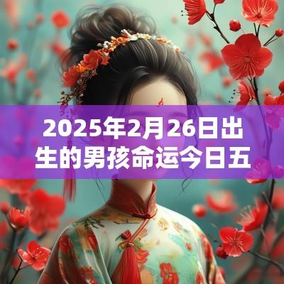 2025年2月26日出生的男孩命运今日五行缺水取名字