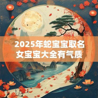 2025年蛇宝宝取名女宝宝大全有气质的女宝宝名字精选