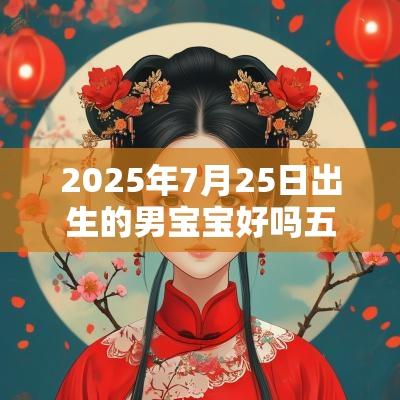 2025年7月25日出生的男宝宝好吗五行缺水八字取名