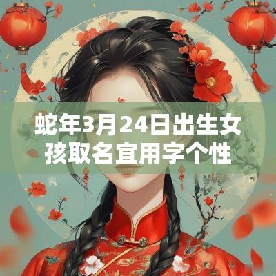 蛇年3月24日出生女孩取名宜用字个性的女宝宝名字合集