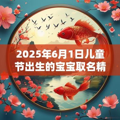 2025年6月1日儿童节出生的宝宝取名精选寓意好的字