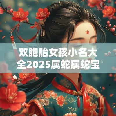 双胞胎女孩小名大全2025属蛇属蛇宝宝需要注意什么