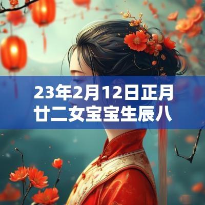 23年2月12日正月廿二女宝宝生辰八字好听到爆的名字