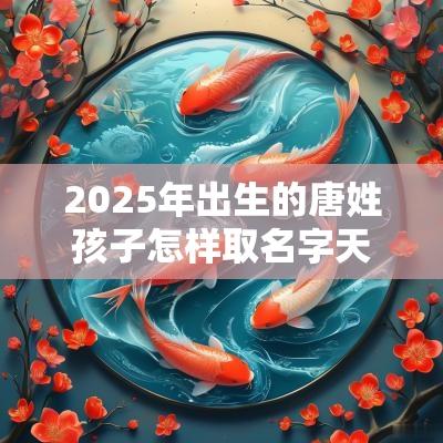 2025年出生的唐姓孩子怎样取名字天生丽质的宝宝名字