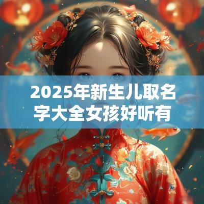 2025年新生儿取名字大全女孩好听有意义的新生儿名字