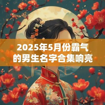 2025年5月份霸气的男生名字合集响亮的男宝宝取名