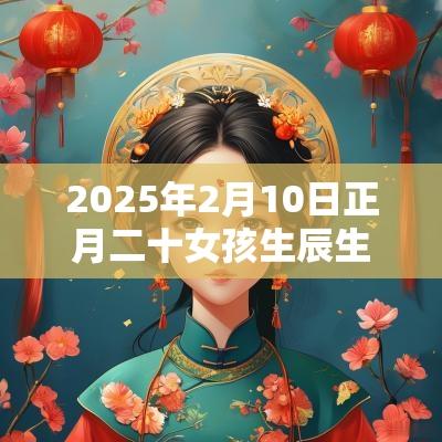 2025年2月10日正月二十女孩生辰生辰八字宝宝取名