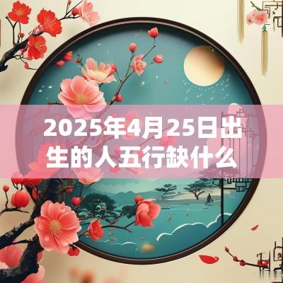 2025年4月25日出生的人五行缺什么补火的名字推荐