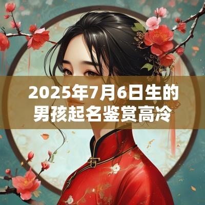 2025年7月6日生的男孩起名鉴赏高冷霸气的男孩名字
