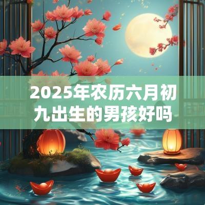 2025年农历六月初九出生的男孩好吗缺水取名测试打分