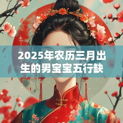 2025年农历三月出生的男宝宝五行缺木火属牛取名宜用字