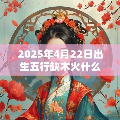 2025年4月22日出生五行缺木火什么命算命取名测试