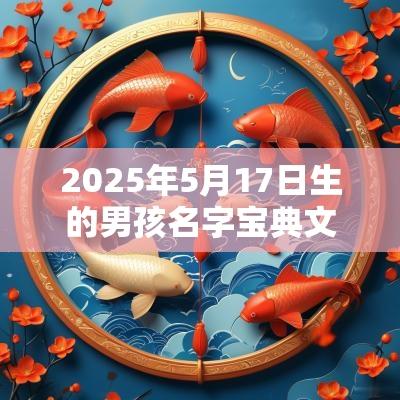 2025年5月17日生的男孩名字宝典文雅别致的男宝名