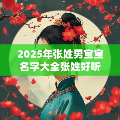 2025年张姓男宝宝名字大全张姓好听稀少的男孩名字