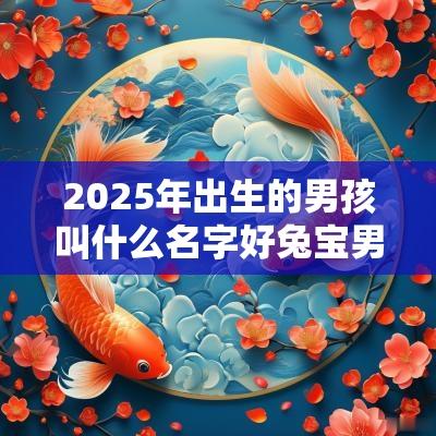 2025年出生的男孩叫什么名字好兔宝男孩简洁单一名字