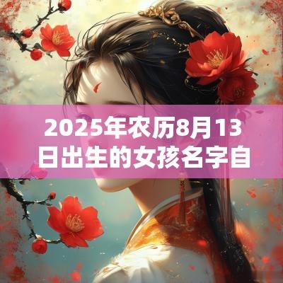 2025年农历8月13日出生的女孩名字自信的女孩名字