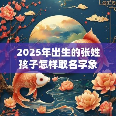 2025年出生的张姓孩子怎样取名字象征幸福的宝宝名字