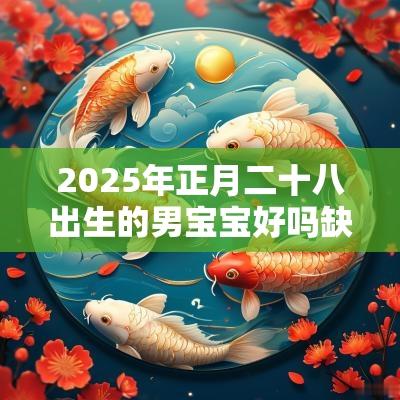 2025年正月二十八出生的男宝宝好吗缺水免费取好名字