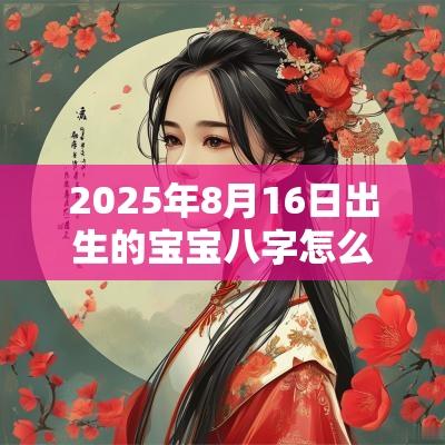 2025年8月16日出生的宝宝八字怎么排五行缺火取名