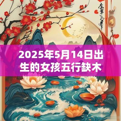 2025年5月14日出生的女孩五行缺木八字名字寓意佳