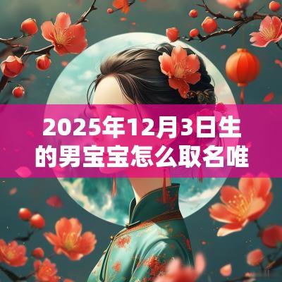 2025年12月3日生的男宝宝怎么取名唯美的男孩名字