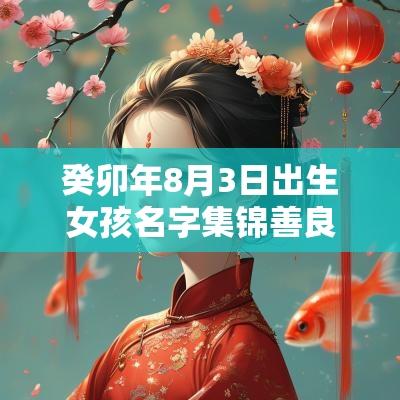 癸卯年8月3日出生女孩名字集锦善良乐观的女宝宝取名