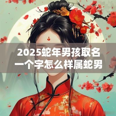 2025蛇年男孩取名一个字怎么样属蛇男孩最吉利的名字