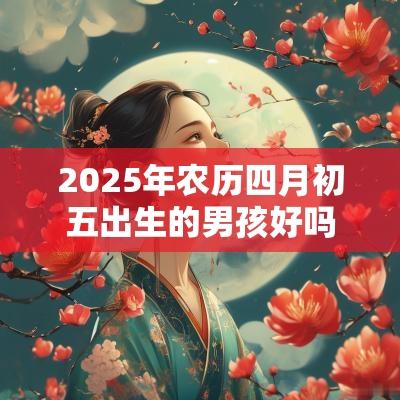 2025年农历四月初五出生的男孩好吗五行取名测试打分 2025年农历四月初五出生的男孩好吗五行取名测试打分