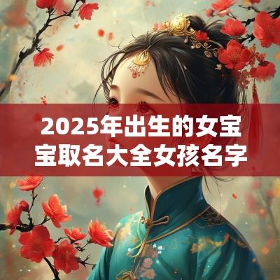 2025年出生的女宝宝取名大全女孩名字2025年属蛇