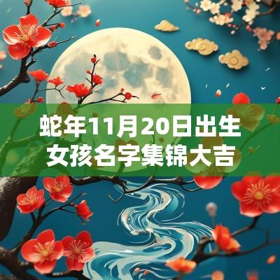 蛇年11月20日出生女孩名字集锦大吉大利的女蛇宝宝起名