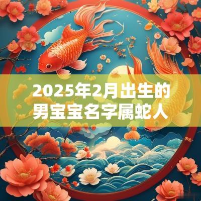 2025年2月出生的男宝宝名字属蛇人取名100分集锦