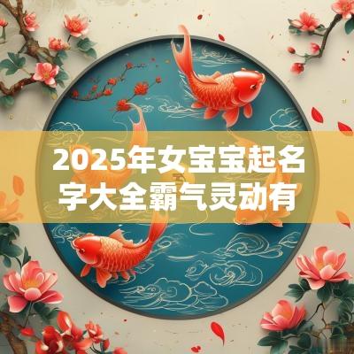 2025年女宝宝起名字大全霸气灵动有志气的女孩名字