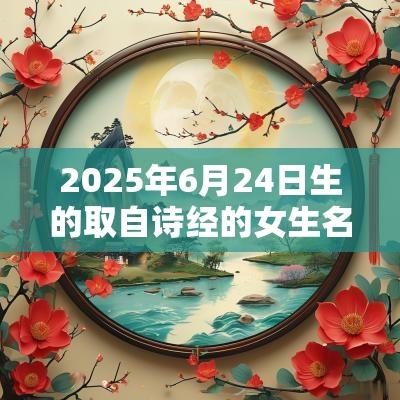 2025年6月24日生的取自诗经的女生名字取名方法
