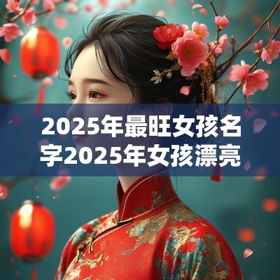 2025年最旺女孩名字2025年女孩漂亮有涵养的名字