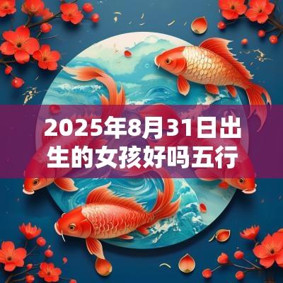 2025年8月31日出生的女孩好吗五行缺木怎样取名字
