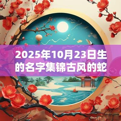 2025年10月23日生的名字集锦古风的蛇年孩子名字