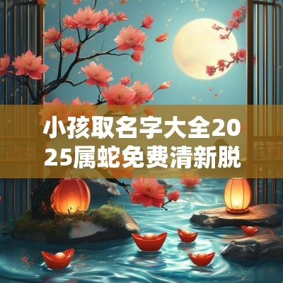 小孩取名字大全2025属蛇免费清新脱俗的宝宝名字