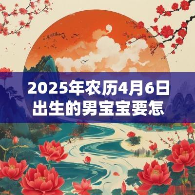 2025年农历4月6日出生的男宝宝要怎么取名好名推荐
