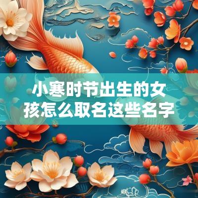小寒时节出生的女孩怎么取名这些名字每一个都好听到爆