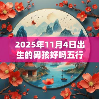2025年11月4日出生的男孩好吗五行旺缺免费起名字