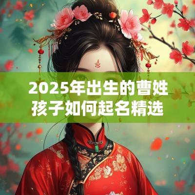 2025年出生的曹姓孩子如何起名精选满分有气质的名字