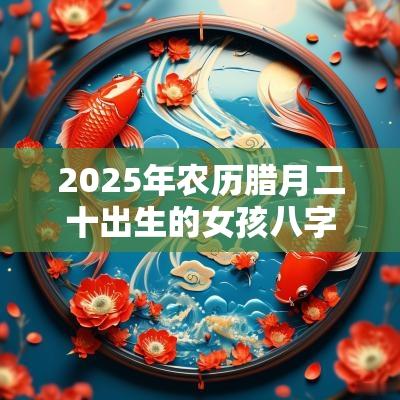 2025年农历腊月二十出生的女孩八字详情五行缺火取名