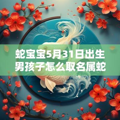 蛇宝宝5月31日出生男孩子怎么取名属蛇男生的阳刚名字