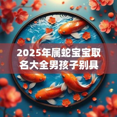 2025年属蛇宝宝取名大全男孩子别具一格的男宝宝名字