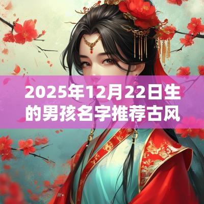 2025年12月22日生的男孩名字推荐古风的男孩名字