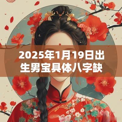 2025年1月19日出生男宝具体八字缺火取名小众清新